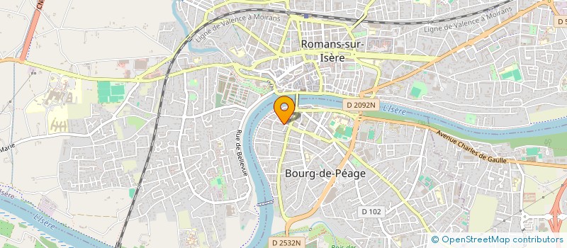 localisation de l'entreprise MONSIEUR CHEIKH-BINTA LO  BOURG-DE-PEAGE