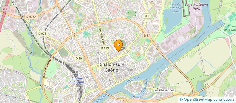 localisation de l'entreprise MONSIEUR CHEIKH CHAKIRA à CHALON-SUR-SAONE