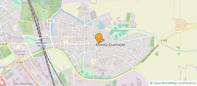 localisation de l'entreprise MONSIEUR CHEIKH CHEIKH MOHAMED VADEL à MOISSY-CRAMAYEL