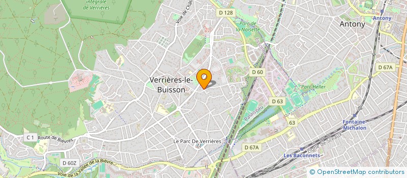 localisation de l'entreprise MONSIEUR CHEIKH DIA à VERRIERES-LE-BUISSON