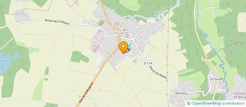 localisation de l'entreprise MONSIEUR CHEIKH DIA  JOUARRE