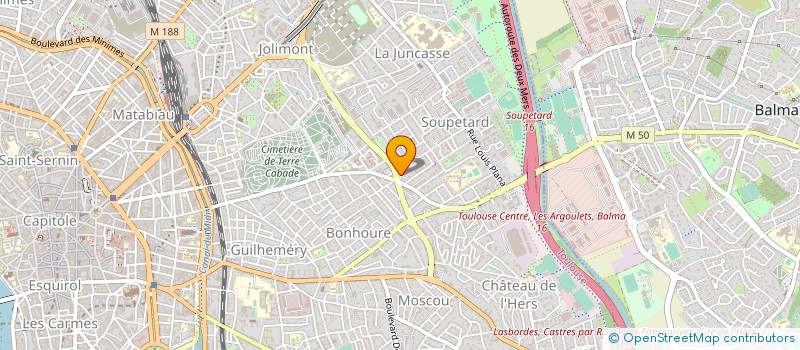 localisation de l'entreprise MONSIEUR CHEIKH DIOP à TOULOUSE