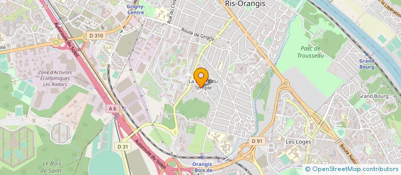localisation de l'entreprise MONSIEUR CHEIKH DIOP à RIS-ORANGIS