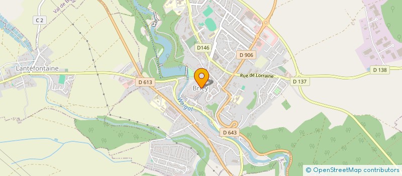 localisation de l'entreprise MONSIEUR CHEIKH FALL  VAL DE BRIEY