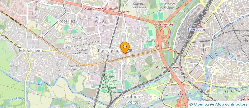 localisation de l'entreprise MONSIEUR CHEIKH FALL à STRASBOURG