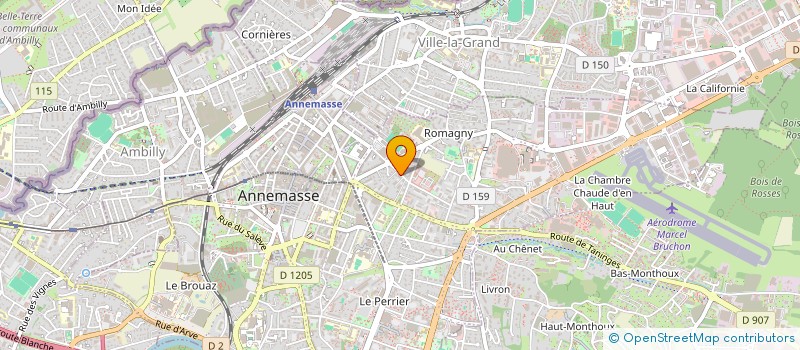 localisation de l'entreprise MONSIEUR CHEIKH FALL  ANNEMASSE