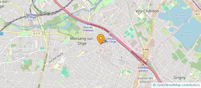 localisation de l'entreprise MONSIEUR CHEIKH FAYE à MORSANG-SUR-ORGE