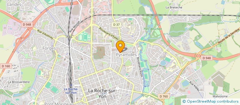 localisation de l'entreprise MONSIEUR CHEIKH GAYE  LA ROCHE-SUR-YON