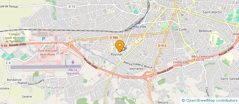 localisation de l'entreprise MONSIEUR CHEIKH GUEYE à ALBI