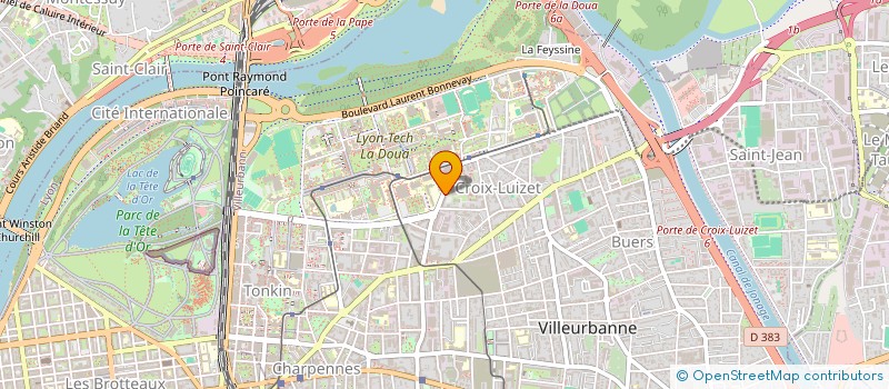 localisation de l'entreprise MONSIEUR CHEIKH ISSA DIEDHIOU  VILLEURBANNE