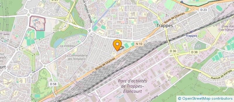 localisation de l'entreprise MONSIEUR CHEIKH JALO  TRAPPES