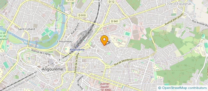 localisation de l'entreprise MONSIEUR CHEIKH KEBE à ANGOULEME