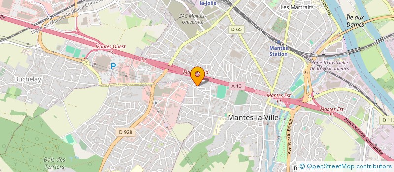 localisation de l'entreprise MONSIEUR CHEIKH KOBAR à MANTES-LA-VILLE