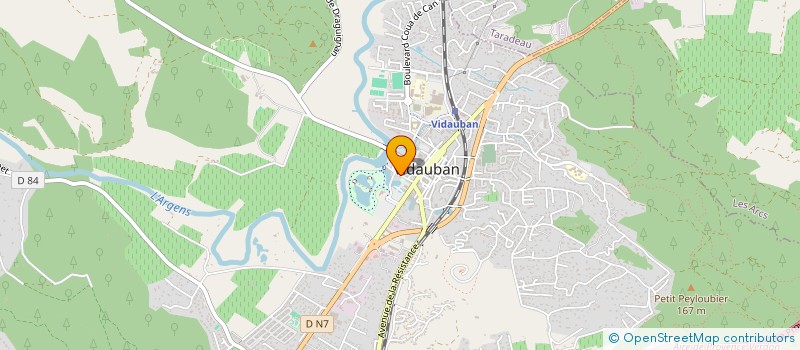 localisation de l'entreprise MONSIEUR CHEIKH M'BAYE  VIDAUBAN