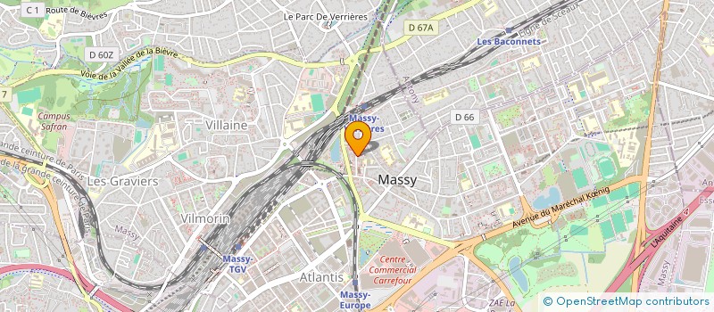 localisation de l'entreprise MONSIEUR CHEIKH MBACKE à MASSY