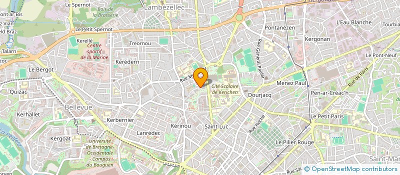 localisation de l'entreprise MONSIEUR CHEIKH MBALLO à BREST