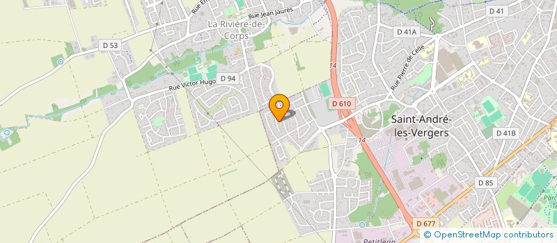 localisation de l'entreprise MONSIEUR CHEIKH MBENGUE  SAINT-ANDRE-LES-VERGERS