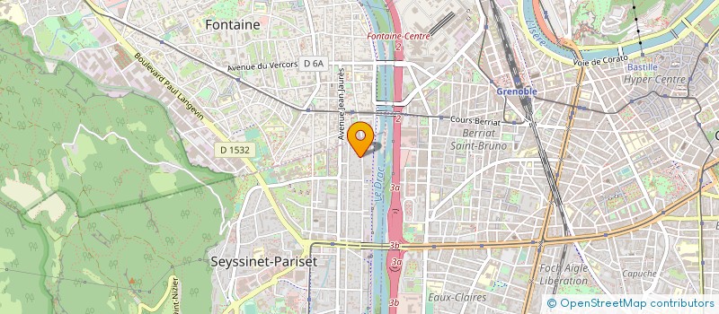 localisation de l'entreprise MONSIEUR CHEIKH MOHAMADOU DIAKHITE  SEYSSINET-PARISET