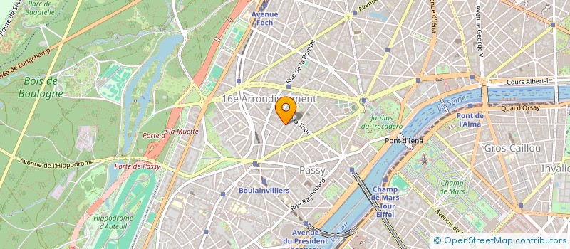 localisation de l'entreprise MONSIEUR CHEIKH MOHAMMED BA à PARIS