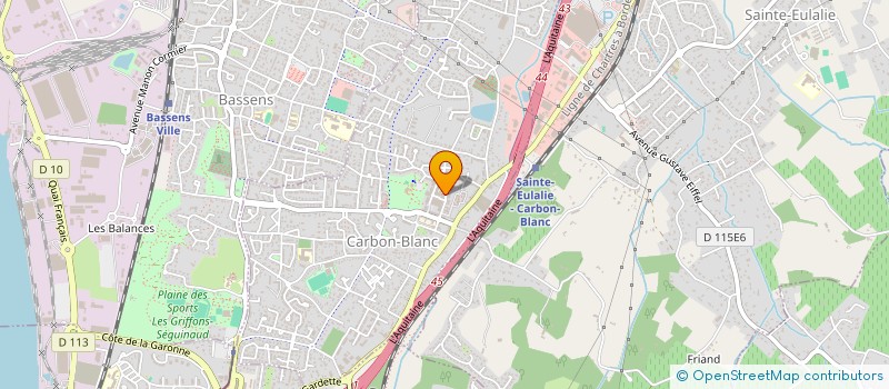 localisation de l'entreprise MONSIEUR CHEIKH NIANG  CARBON-BLANC