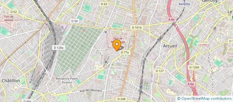 localisation de l'entreprise MONSIEUR CHEIKH SARR à BAGNEUX