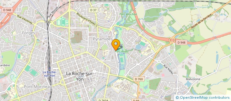 localisation de l'entreprise MONSIEUR CHEIKH SAWADOGO  LA ROCHE-SUR-YON