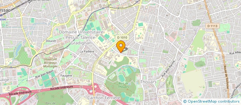 localisation de l'entreprise MONSIEUR CHEIKH SECK AMAR  TALENCE