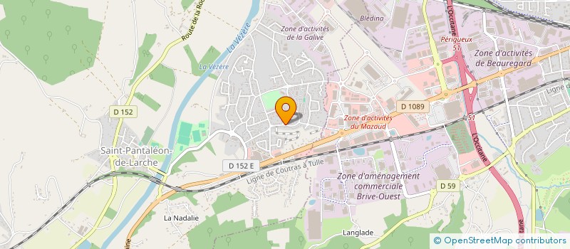 localisation de l'entreprise MONSIEUR CHEIKH SYLLA  SAINT-PANTALEON-DE-LARCHE