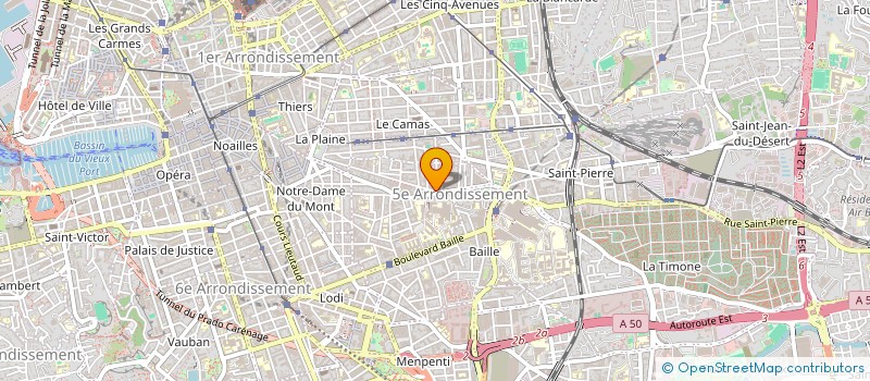 localisation de l'entreprise MONSIEUR CHEIKH SYLLA à MARSEILLE