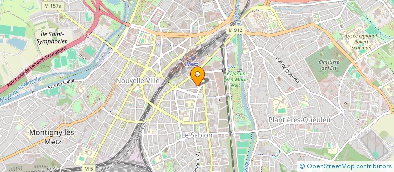 localisation de l'entreprise MONSIEUR CHEIKH THIAM  METZ