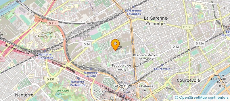 localisation de l'entreprise MONSIEUR CHEIKHNA DOUCOURE à COURBEVOIE