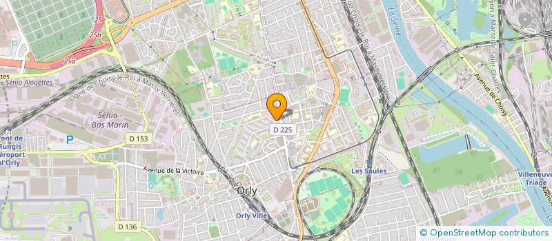 localisation de l'entreprise MONSIEUR CHEIKHOU DIAKHITE  ORLY