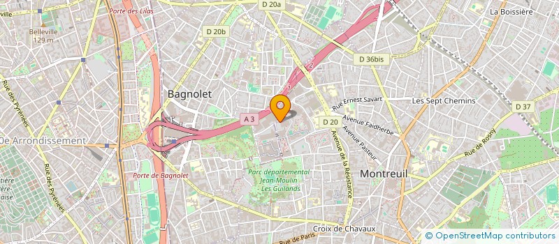 localisation de l'entreprise MONSIEUR CHEIKNA DOUCARA à MONTREUIL