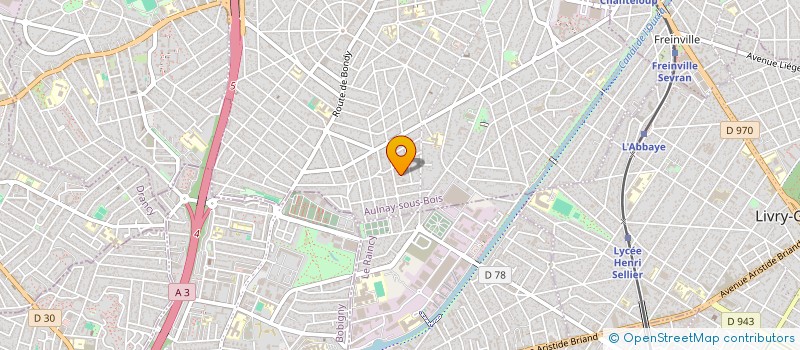 localisation de l'entreprise MONSIEUR CHEIKNA DRAME à AULNAY-SOUS-BOIS