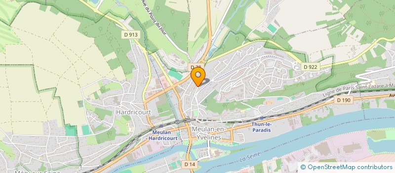 localisation de l'entreprise MONSIEUR CHEIKOU SALL  ETAMPES