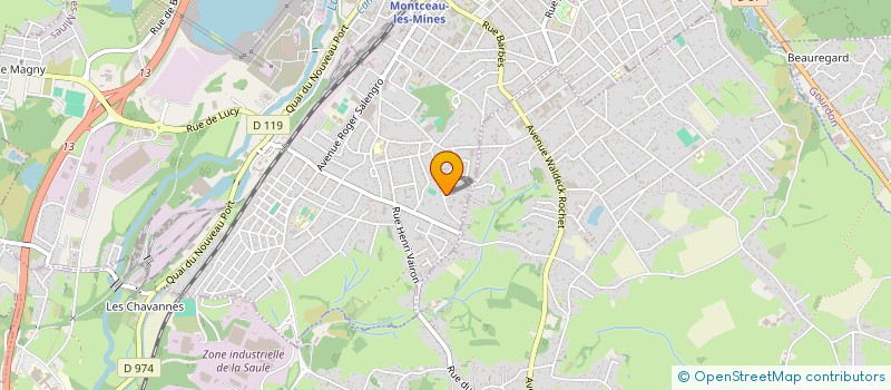 localisation de l'entreprise MONSIEUR CHEIKTNE ALAIN TOURE  MONTCEAU-LES-MINES