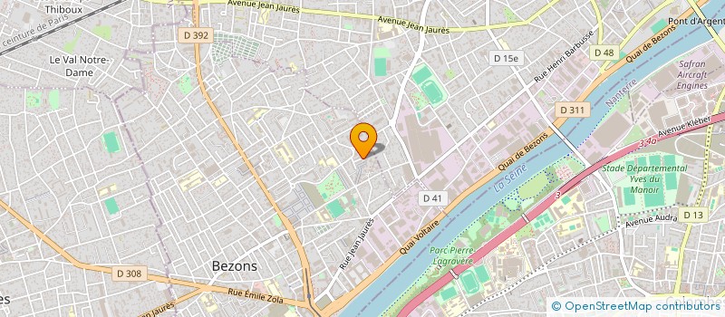 localisation de l'entreprise MONSIEUR CHEKIB BEN CHIKH LEHOCINE à BEZONS