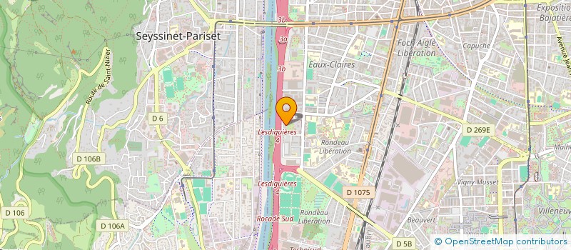 localisation de l'entreprise MONSIEUR CHEKIM BOUAICHAOUI  GRENOBLE