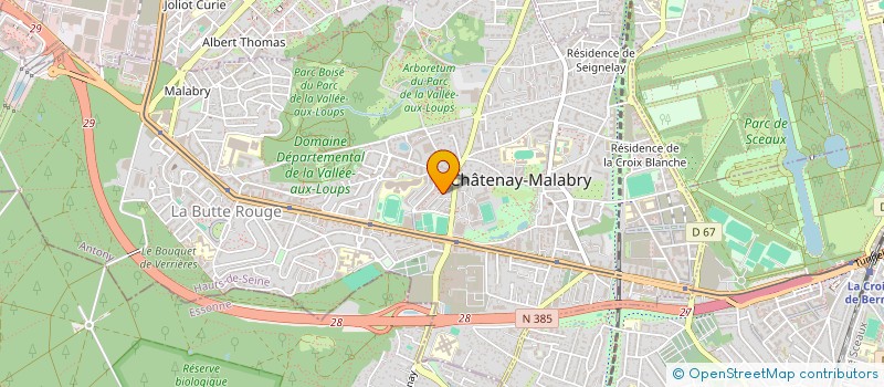 localisation de l'entreprise MONSIEUR CHEKNA DRAME  CHATENAY-MALABRY