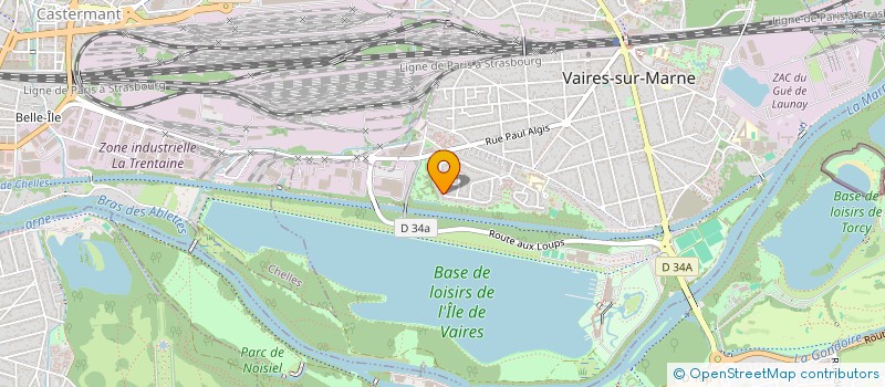 localisation de l'entreprise MONSIEUR CHEKNE GARY  VAIRES-SUR-MARNE