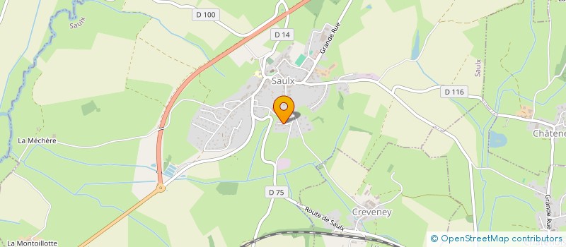localisation de l'entreprise MONSIEUR CHELDON RIBARD  SAULX