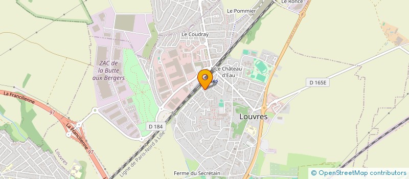 localisation de l'entreprise MONSIEUR CHELLIAH JEYARAJAH  LOUVRES