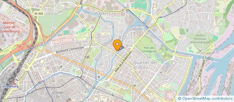 localisation de l'entreprise MONSIEUR CHELOMO ZERBIB à STRASBOURG
