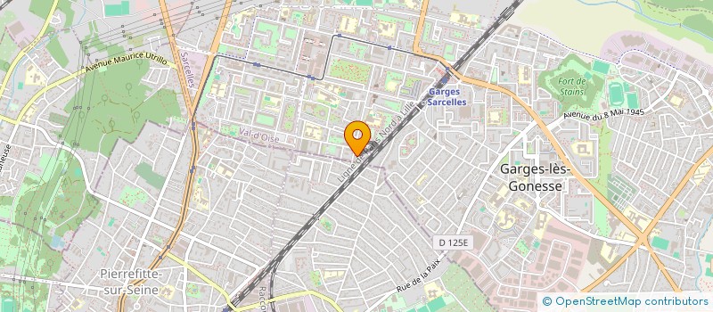 localisation de l'entreprise MONSIEUR CHEMS BENMAHNANE  SARCELLES