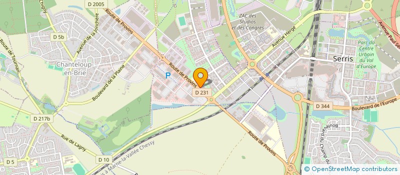 localisation de l'entreprise MONSIEUR CHEMS DERAMCHI  MONTEVRAIN