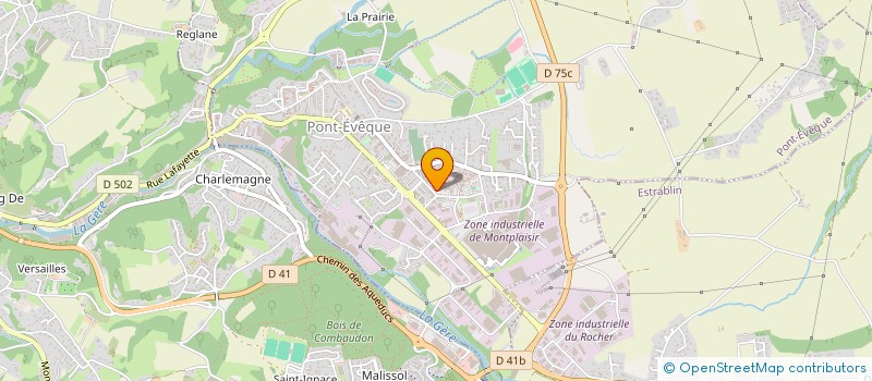 localisation de l'entreprise MONSIEUR CHEMS- DINE ATMANI  PONT-EVEQUE