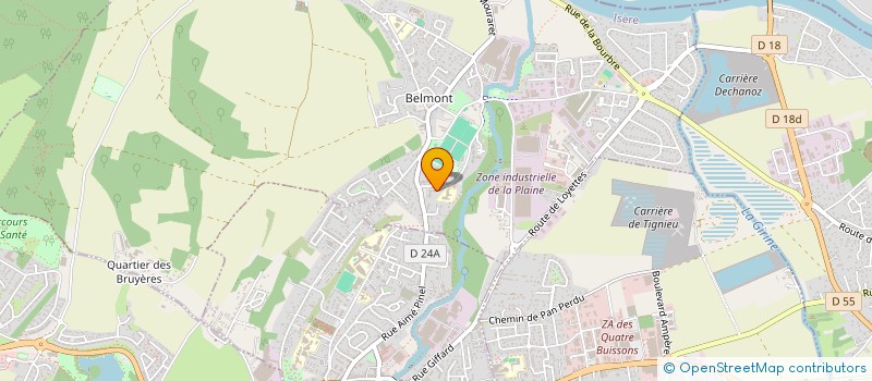 localisation de l'entreprise MONSIEUR CHEMS DINE NAOUI  CHAVANOZ