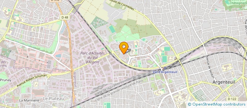 localisation de l'entreprise MONSIEUR CHEMS-EDDINE BELKACEM-SADOUN  ARGENTEUIL