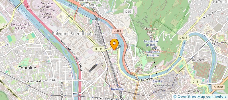 localisation de l'entreprise MONSIEUR CHEMS-EDDINE BERREHAIL  GRENOBLE