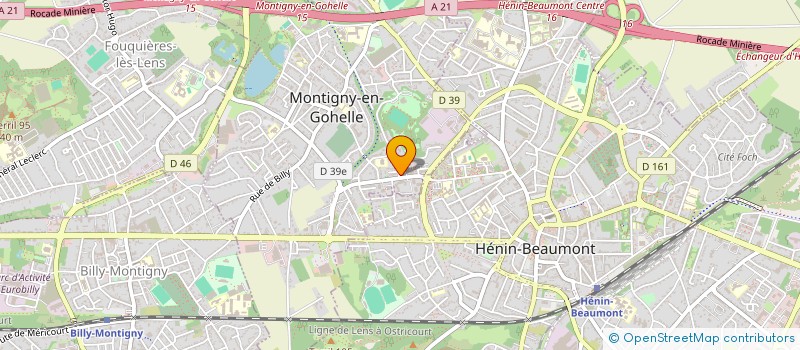 localisation de l'entreprise MONSIEUR CHEMS-EDDINE BOUSABER  MONTIGNY-EN-GOHELLE